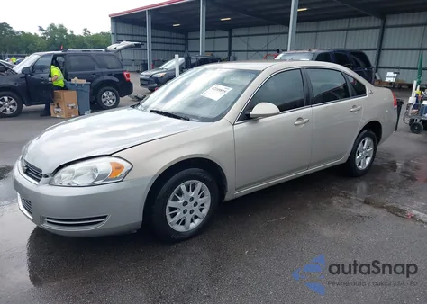 2008 Chevrolet Impala Police z USA, uszkodzony, nr VIN 2G1WS553281354602